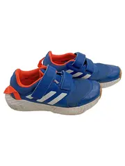 Vorschaubild 2 von Kinder Sneaker Sportschuhe Gr. 32 Blau Orange Klettverschluss Jungen