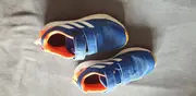 Vorschaubild 3 von Kinder Sneaker Sportschuhe Gr. 32 Blau Orange Klettverschluss Jungen
