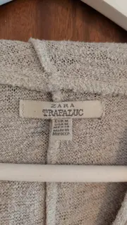 Vorschaubild 5 von Damen Kapuzenpullover Gr. 38/M Beige Casual Kurzarm Hoodie