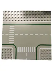 Vorschaubild 1 von City Straßenplatte Kreuzung Grundplatte 32x32 Noppen Grau