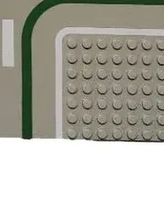 Vorschaubild 5 von City Straßenplatte Kreuzung Grundplatte 32x32 Noppen Grau