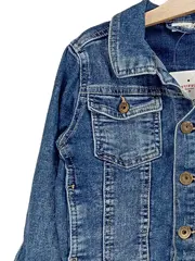 Vorschaubild 3 von Jeansjacke Kinder Gr. 104 Blau Casual Denim Jacke
