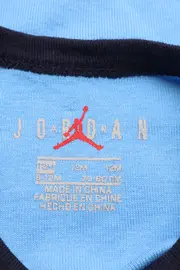 Vorschaubild 3 von JORDAN Baby Body Gr. 80 (6-12M) Blau mit Logo-Print Baumwolle