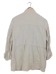 Vorschaubild 2 von Leichte Jacke Damen 3/4 Arm Beige Gr. 36 S Klassisch Elegant Büro