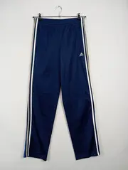 Vorschaubild 2 von 3-Streifen Jogginghose Herren Blau Gr. S Polyester Sport