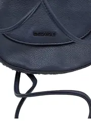 Vorschaubild 6 von Damen Umhängetasche Blau Klein Uni Nieten Polyurethan