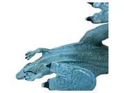 Vorschaubild 3 von Carnotaurus Dinosaurier Spielfigur Kinder Türkis 12cm