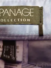 Vorschaubild 6 von Damen Stoffhose Blau Gr. 36 Samt Cord Optik Casual