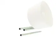 Vorschaubild 1 von T109 Tischleuchte Modern Minimalistisch Weiß Nachttischlampe