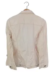 Vorschaubild 2 von Damen Leichte Jacke Gr. 36/S Beige Casual Modern Baumwolle