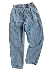 Vorschaubild 3 von Mom Jeans Paperbag Damen Gr. 36 Hellblau High Waist Baumwolle