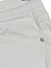 Vorschaubild 4 von Damen Jeans Shorts Weiß Destroyed Look Gr. 36 W28 Fransen