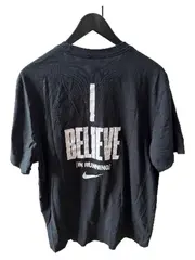 Vorschaubild 2 von Herren T-Shirt XL Schwarz Outer Space Run Club I Believe Running