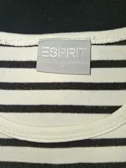 Vorschaubild 2 von Damen Langarmshirt Gr. 40/L Gestreift Maritim Mehrfarbig