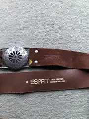 Vorschaubild 2 von Leder Armband Braun Bohemian Western Fransen Gr. M