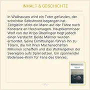 Vorschaubild 3 von Manfred Megerle Seehaie Bodensee Krimi Taschenbuch Emons Verlag Deutsch