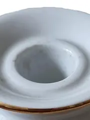 Vorschaubild 3 von Kerzenhalter Porzellan Klassisch Weiß Uni 11cm
