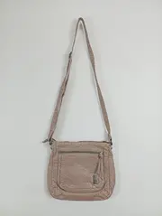 Vorschaubild 2 von Umhängetasche Damen Beige Casual Schultertasche