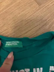 Vorschaubild 3 von T-Shirt Kinder Gr. 116 Grün Baumwolle