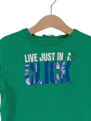 Vorschaubild 2 von T-Shirt Kinder Gr. 116 Grün Baumwolle