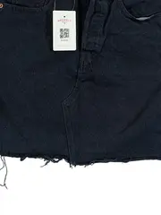 Vorschaubild 4 von Damen Minirock Jeansrock Schwarz Gr. 25 (34/XS) Casual