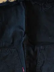 Vorschaubild 5 von Damen Minirock Jeansrock Schwarz Gr. 25 (34/XS) Casual