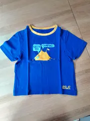 Vorschaubild 4 von Kinder T-Shirt Camping Blau Gr. 92 Baumwolle Outdoor
