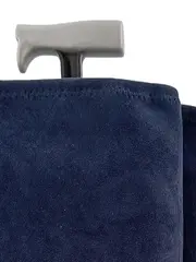 Vorschaubild 3 von Damen Stiefel Gr. 40 Blau Wildlederoptik Flach Casual