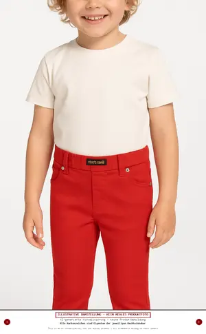 ROBERTO CAVALLI Stoffhose