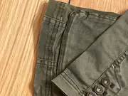 Vorschaubild 4 von Damen Outdoorjacke Gr. 34 Oliv Casual Baumwolle