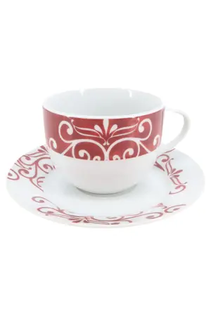 WOODS WARE Tasse und Unterteller