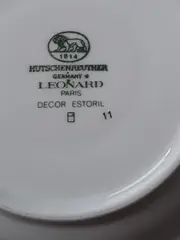 Vorschaubild 5 von Leonard Paris Untertasse Estoril Weiß Gold 16cm Porzellan