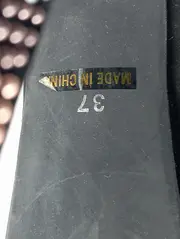 Vorschaubild 3 von Pumps Damen Gr. 37 Schwarz Nieten High Heels Glamourös