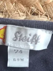 Vorschaubild 4 von Langarmshirt Teddybär Pirat Blau Gr. 74 Baby Jungen Shirt Baumwolle