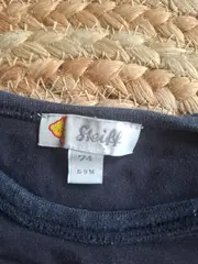 Vorschaubild 3 von Langarmshirt Teddybär Pirat Blau Gr. 74 Baby Jungen Shirt Baumwolle