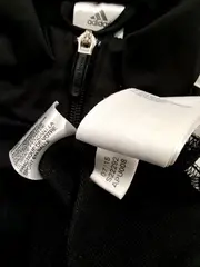 Vorschaubild 2 von Trainingsjacke Herren Gr. S Schwarz Weiß Ballbina Kickt Logo