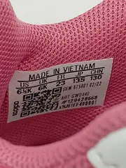 Vorschaubild 4 von Sportschuhe GW440 Kinder Gr. 23 Weiß Pink Klettverschluss