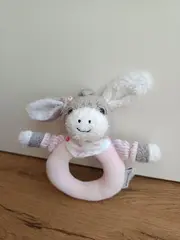 Vorschaubild 2 von Greifling Esel Mädchen Baby Rassel Rosa Stofftier