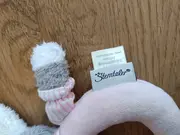 Vorschaubild 3 von Greifling Esel Mädchen Baby Rassel Rosa Stofftier