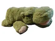 Vorschaubild 1 von Kuscheltier Nilpferd 5517, 35 Grün Plüschtier Stofftier 19cm