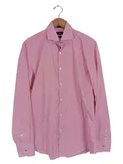Vorschaubild 1 von Business Hemd Herren Rosa Gestreift Langarm Gr. 48/M