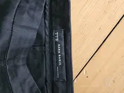 Vorschaubild 4 von BASIC Faltenrock Damen Gr. M/38 Schwarz Baumwolle Rock