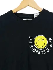 Vorschaubild 3 von Kinder Langarmshirt 164 Schwarz mit Smiley-Print