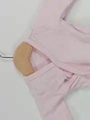 Vorschaubild 3 von Baby Wickelbody Langarm Rosa Gr. 56 0-2 Monate Mädchen