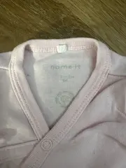 Vorschaubild 5 von Baby Wickelbody Langarm Rosa Gr. 56 0-2 Monate Mädchen