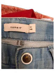 Vorschaubild 3 von Jeans Shorts Kinder Gr. 140 Hellblau Denim Bermuda