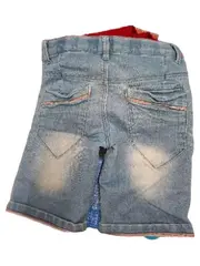 Vorschaubild 2 von Jeans Shorts Kinder Gr. 140 Hellblau Denim Bermuda