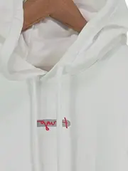 Vorschaubild 2 von Herren Kapuzenpullover Gr. L Weiß Casual