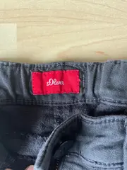 Vorschaubild 4 von Mädchen Cargohose Gr. 140 Grau Casual Baumwolle