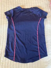 Vorschaubild 2 von Mädchen Sport Shirt Funktionsshirt Laufshirt Gr. 134/140 Blau Pink